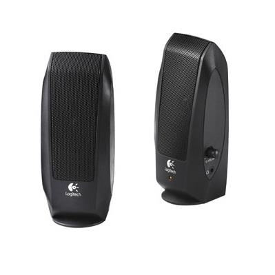 Logitech S120 (980-000012) -- 2.0 Stereo Speaker System (OEM)(Open Box)