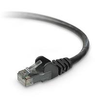 BELKIN Cat6 Patch Snagless Cable, Black - 5 ft.