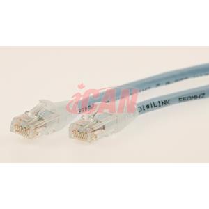 iCAN CAT6 RJ45 Patch Cable, Snagless - 50 ft.  (Light Blue) (C6ENB-050LBU)