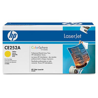 HP 504A (CE252A) Yellow Original LaserJet Toner Cartridge