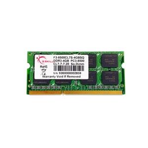 G.SKILL SQ  4GB DDR3 1066MHz