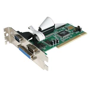 2-poort PCI Low Profile RS232 Seriële Adapter-kaart met