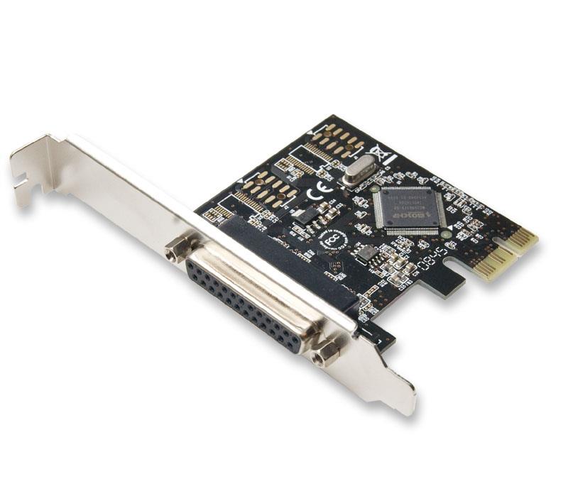 SYBA 1 Port Parallel PCI-e Controller Card with Low Profile Bracket