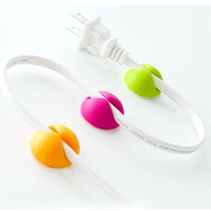 BLUELOUNGE Cabledrop Adhesive Cable Holders Bright Colors