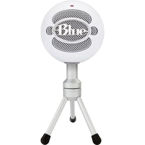 BLUE Snowball iCE Plug-and-Play USB Microphone, White