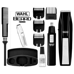 WAHL 5537-1801 Wireless Men's Beard & Ear/Nose Trimmer