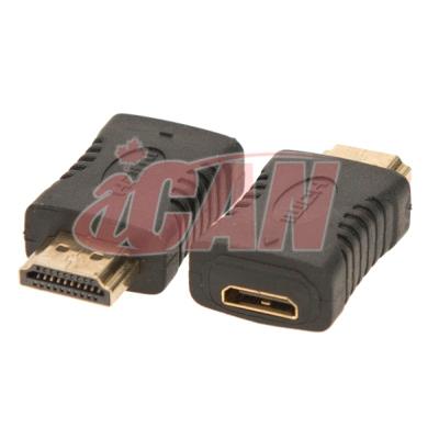 iCAN HDMI to Mini HDMI, Male to Female, Gold Plated, Adapter(Open Box)