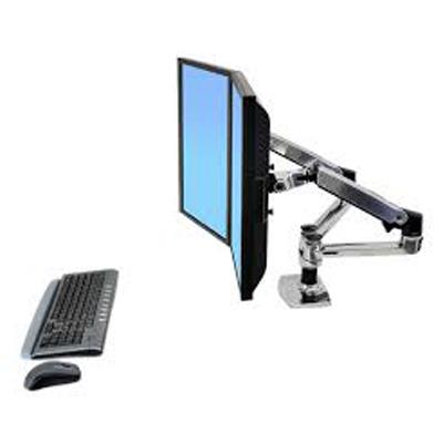 Ergotron 45-245-026 LX Dual Side-By-Side Arm