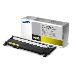 SAMSUNG 406S Yellow Toner Cartridge | 1000 Pages Yield