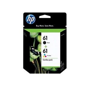 HP 61 Black & Tri-colour Original Ink Cartridges, 2 pack