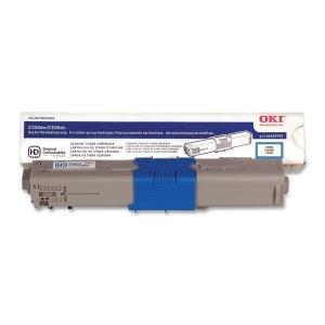 Okidata 44469703 Toner Cartridge - Cyan - LED - 3000 Page