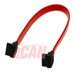 iCAN SATA 3 6GB/s Data Cable Right Angle - Right Angle - 9" (SATA3-6G-09RR)(Open Box)