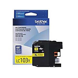 BROTHER LC103YS Yellow Ink Cartridge