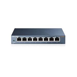 TP-LINK (TL-SG108) SOHO 8-Port 10/100/1000Mbps Desktop Switch