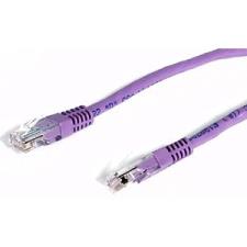 STARTECH Câble de brassage UTP CAT5e moulé violet (350 MHz) - 3 pi