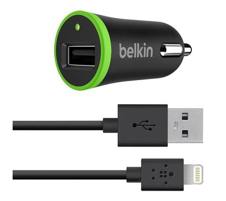 BELKIN Boost Up Car Charger With Charge Sync Cable 12W/2.4A