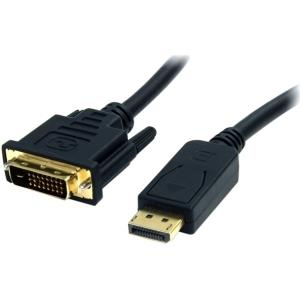 STARTECH DisplayPort to DVI Cable - M/M - (Single-Link) Black - 6ft.