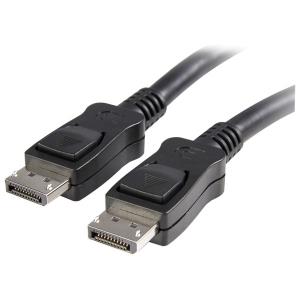 STARTECH DisplayPort Cable with Latches - M/M (Black) - 6 ft.