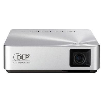 ASUS S1 Ultra-Portable LED DLP Projector | 200 Lumens | 854 x 480 WVGA | 1,000:1 Contrast Ratio | HDMI| MHL| Speaker