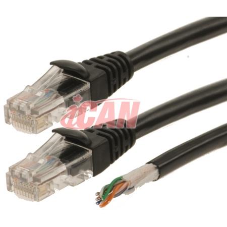 iCAN RJ45 CAT5e Outdoor UV/Underground CMX Cable – 100 ft.