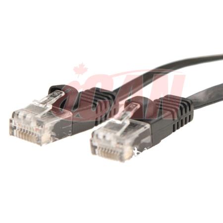 iCAN Networking LAN Flat Cable Gold-plated Conductors - 10ft