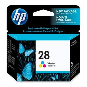 HP 28 Tri-Colour Original Ink Cartridge (C8728AN)