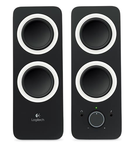 LOGITECH Z200 (980-000800) -- 2.0 Multimedia Speakers 5 watts RMS(Open Box)