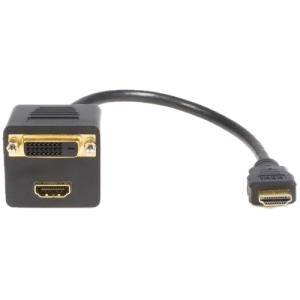 STARTECH HDMI Splitter Cable - M/F - 1 ft. (HDMISPL1DH)(Open Box)