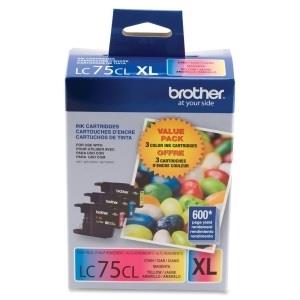 BROTHER LC-75 Tri-Color Ink Cartridge (