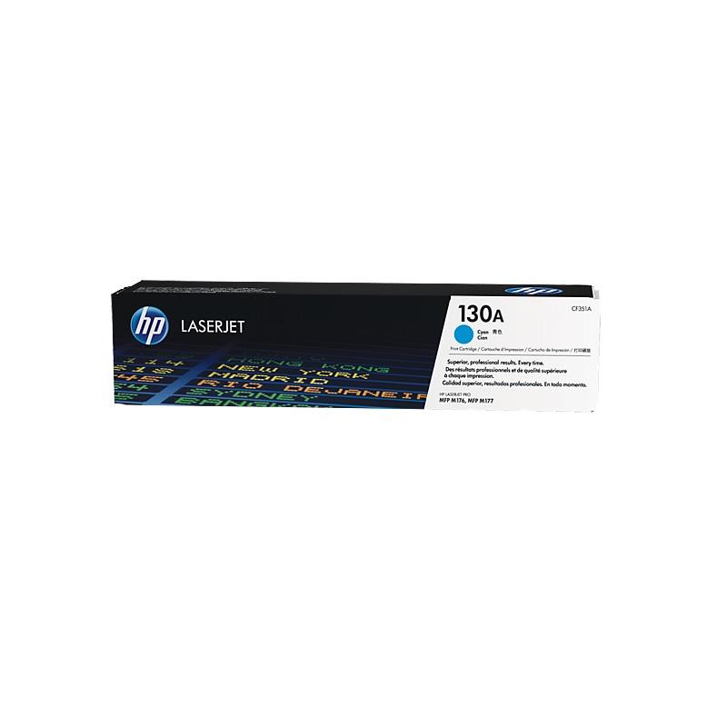 HP 130A (CF351A) Cyan Original LaserJet Toner Cartridge