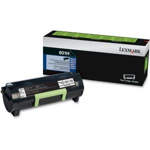 Lexmark 601H High Yield Return Program Toner Cartridge - Black - Laser