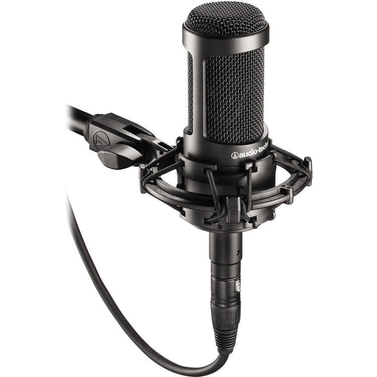 【付属品あり】audio technica AT2035 AUDIO TECHNICA AT2035 Cardioid Condenser Side-Address Microphone