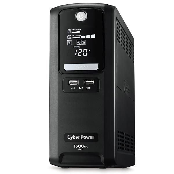 CYBERPOWER 1500VA Battery-Backup UPS (LX1500GU)