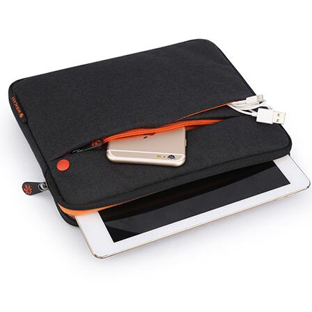 Miracase (OCCUTT) - Housse pour portable de 10 po noir/orange