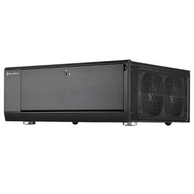 SilverStone Grandia Series GD10 Black HTPC ATX Case (SST-GD10B)