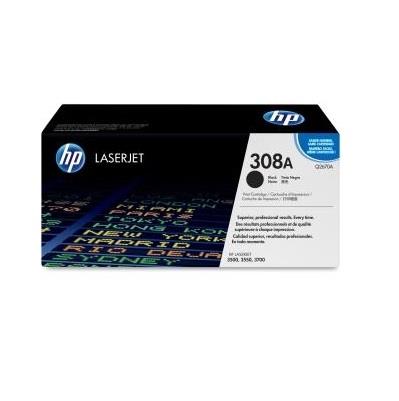 HP 308A (Q2670A) Black Original LaserJet Toner Cartridge