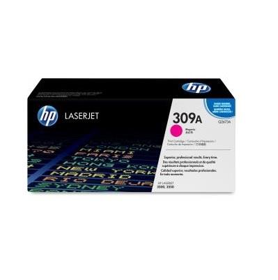 HP 309A (Q2673A) Magenta Original LaserJet Toner Cartridge - Laser