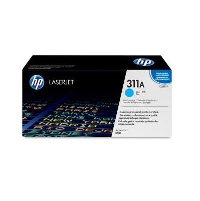 HP 311A (Q2681A) Cyan Original LaserJet Toner Cartridge - Laser