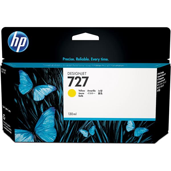 HP 727 Yellow Ink Cartridge (B3P21A)