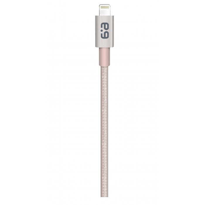 PUREGEAR 61065PG Metallic Charge/Sync Cable Lightning – 9-in Gold