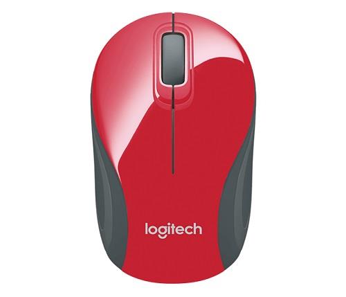 Logitech M187 Wireless Mini Mouse Red 910-002727