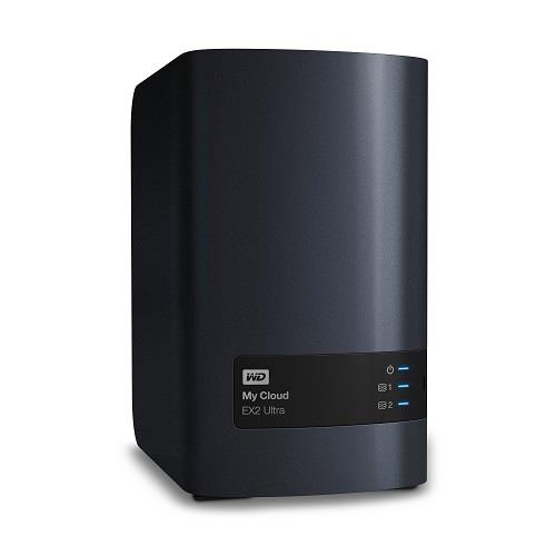 WD 0TB Network Attached Storage My Cloud EX2 Ultra 2-Bay Private Cloud NAS (WDBVBZ0000NCH-NESN)