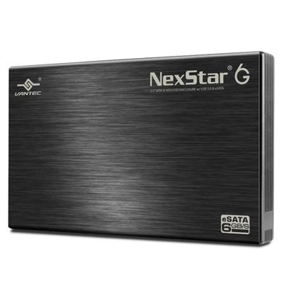 Vantec NexStar 6G 2.5" SATA 6Gb/s to USB 3.0/eSATA HDD Enclosure(Open Box)