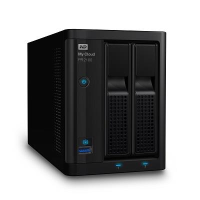 WD 8TB Network Attached Storage My Cloud PR2100 Pro NAS (WDBBCL0080JBK-NESN)