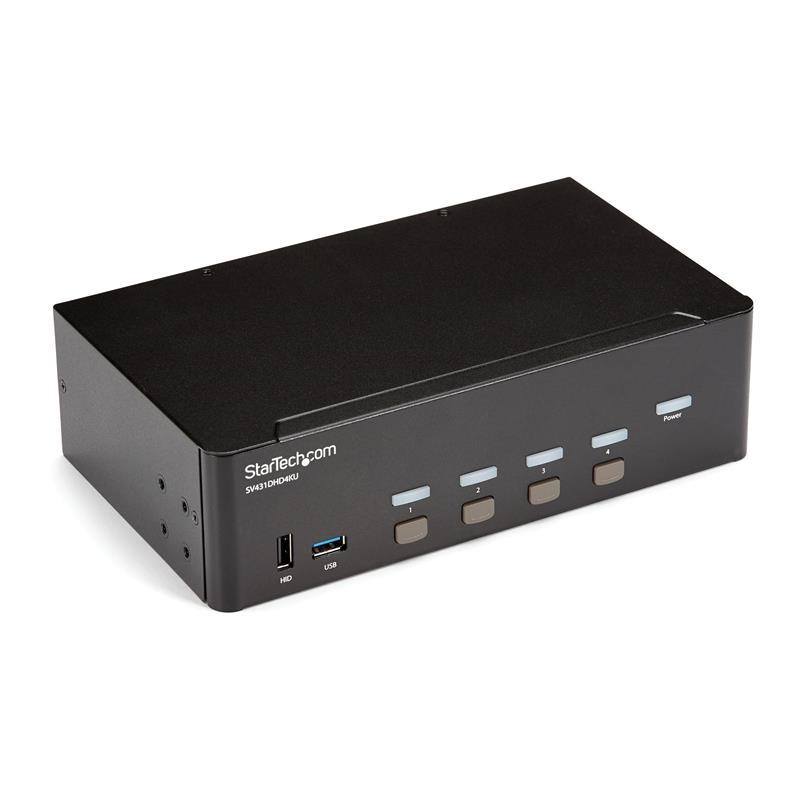 STARTECH 4 Ports USB Commutateur KVM