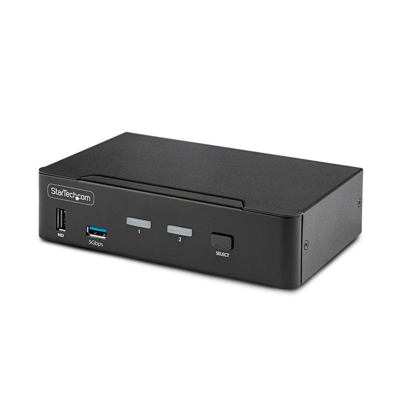 STARTECH 2 USB 3.2 Gen 1 (5Gbps) Commutateur KVM