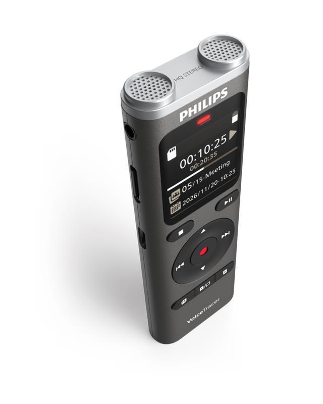 PHILIPS 8 GB 270 h (MP3, 64 kbps), 135 h (MP3, 128 kbps), 90 h