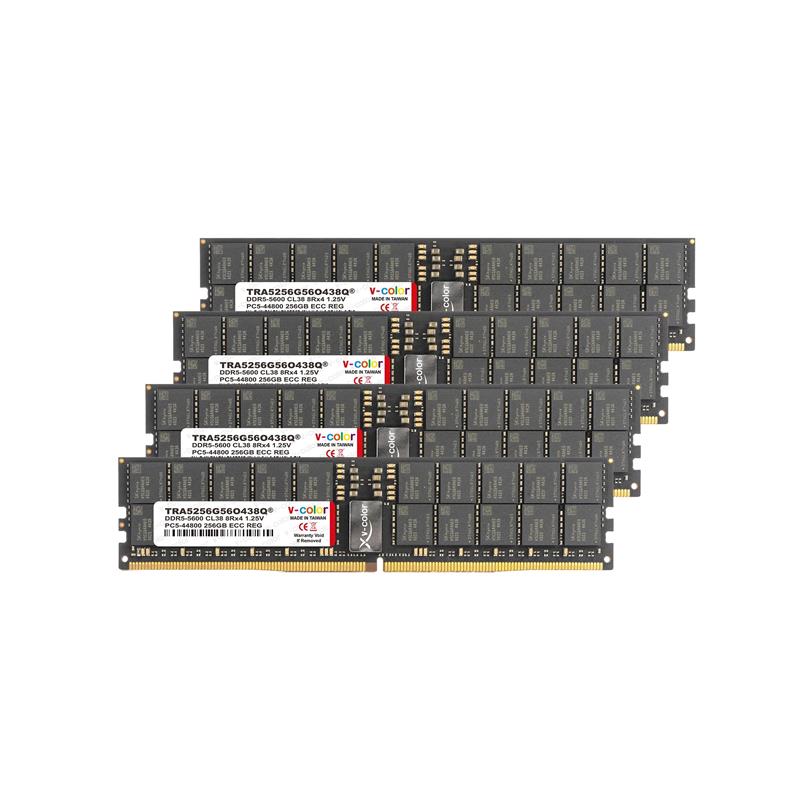 V-COLOR AMD TRX50 256GB (256GBx4) DDR5 5600MT/sMHz 1.25V AMD EXPO