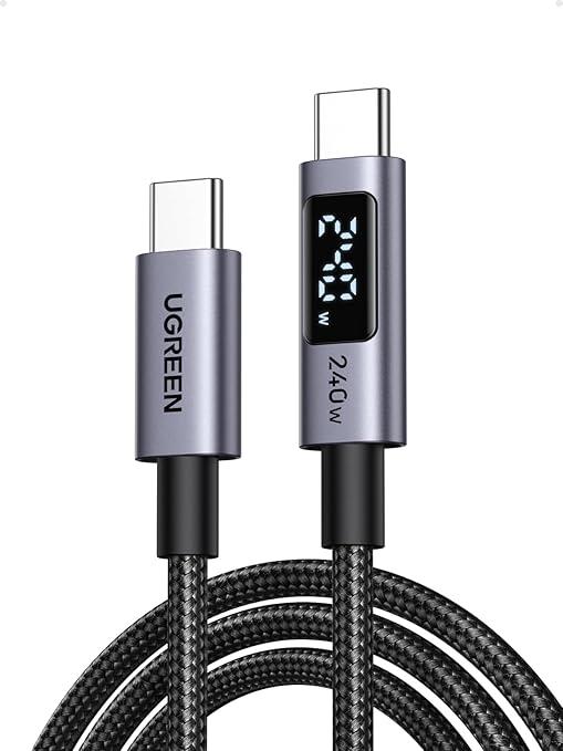 Câble de charge rapide UGREEN USB-C vers USB-C PD 240 W max. 3 m