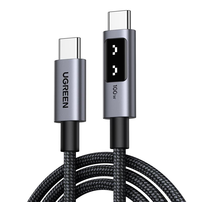 Câble de charge rapide UGREEN Uno USB-C vers USB-C PD 0,5 m